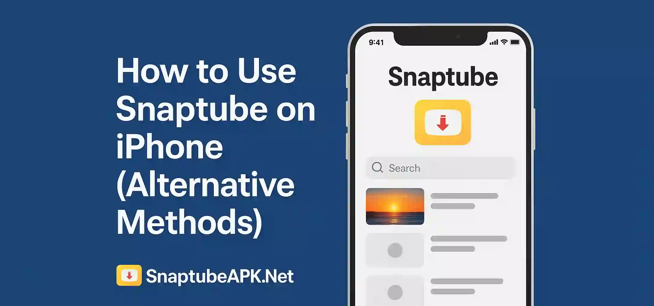 How to Use Snaptube on iPhone (Alternative Methods)
